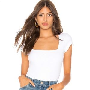 Free People Square Neck bodysuit